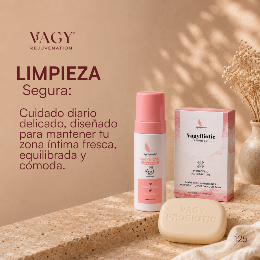 Jabon VagyBiotic Con Probioticos