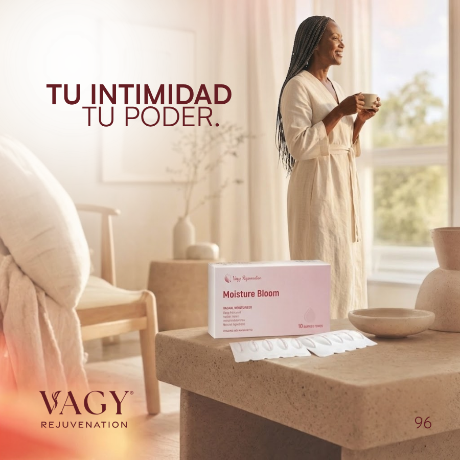 Moisture Bloom – Cápsulas Vaginales Hidratantes de Ácido Hialurónico